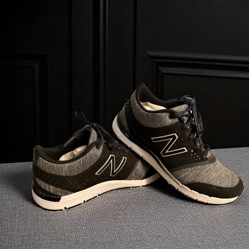 New Balance Black and Gray Sneakers